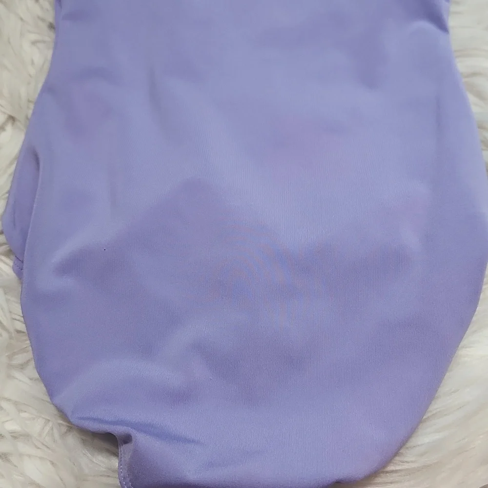 Eurotard Purple Sequin Dance Leotard